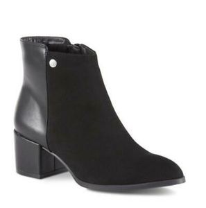 Black ankle boots